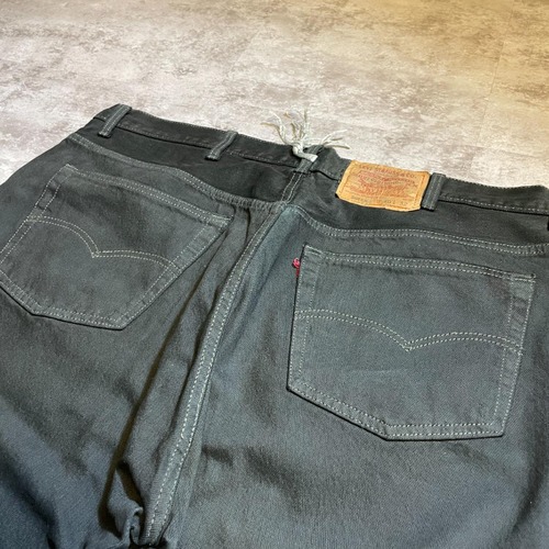 【W40 L32】 USA製 levi's black リーバイス 501xx 詳細写真8