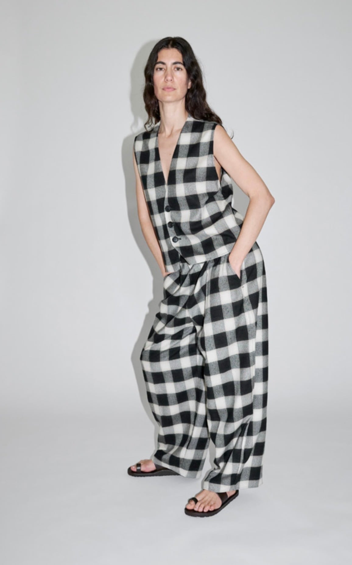 Cristaseya  [OVERSIZED PYJAMA PANTS]