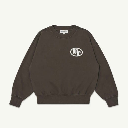 《main story 2026AW》Bubble Sweatshirt / Chocolate Brown