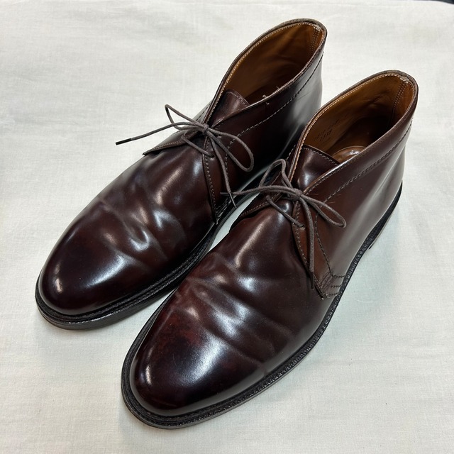 Alden "1339“ CORDOVAN CHUKKA BOOTS  《6 D》