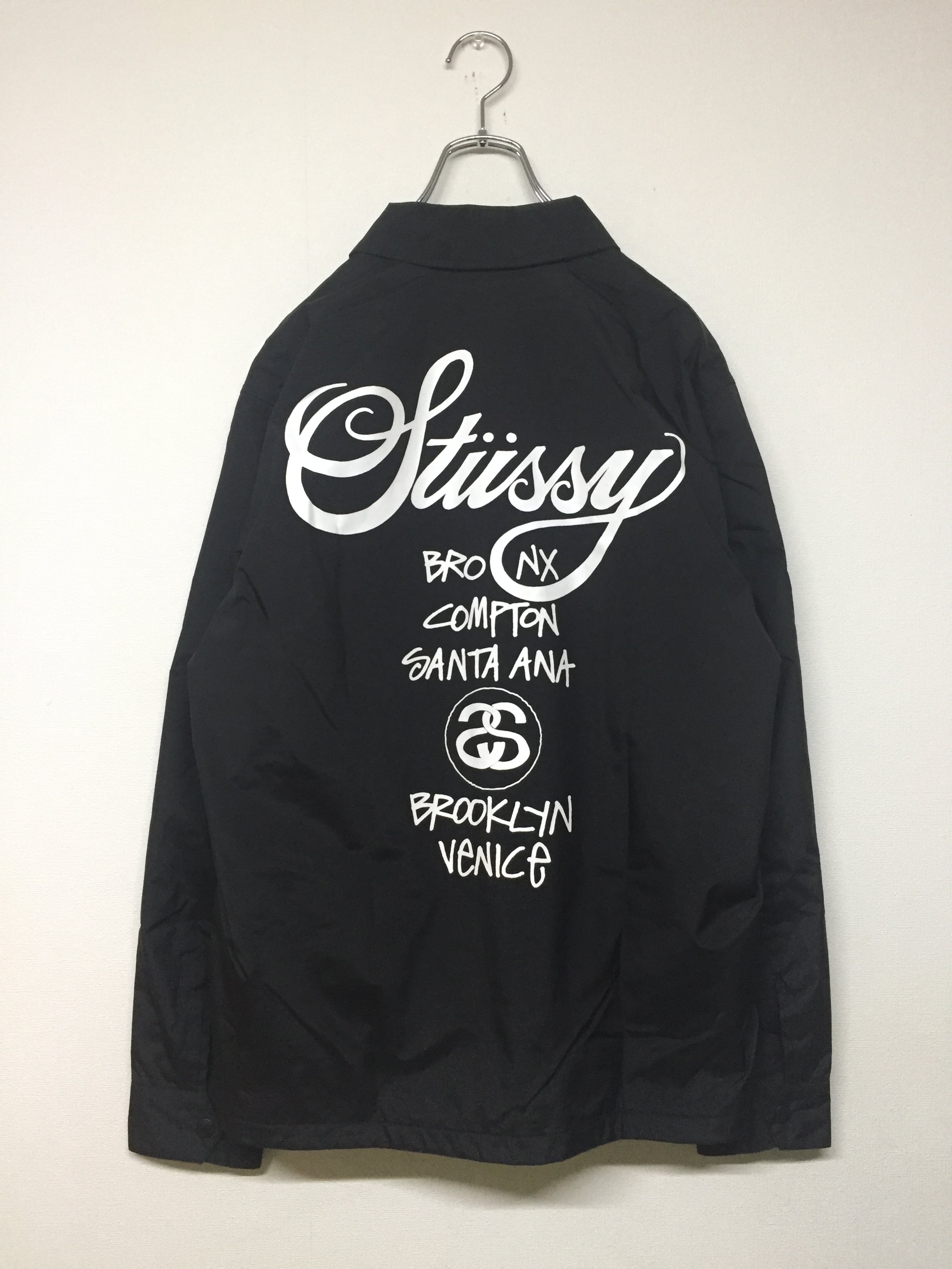 stussy コーチジャケット バックプリント | 古着屋 KafuCa