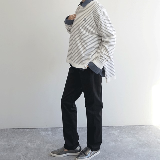 ストレッチストレートパンツ
