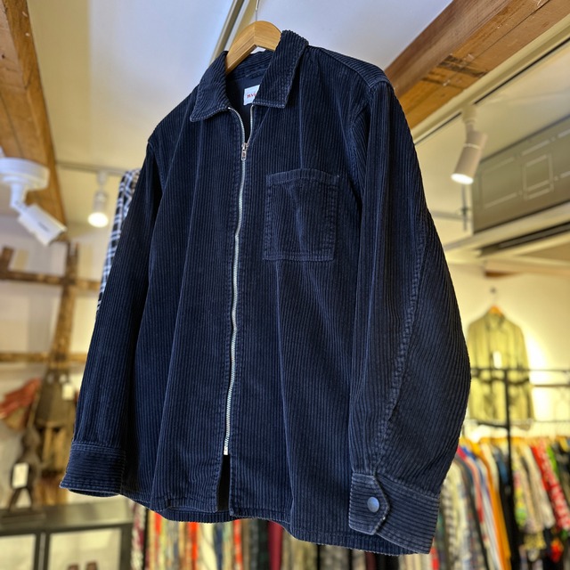 維victoria港 CORDS JACKET BLACK