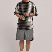 ボーダー半袖Tシャツ A4012