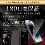 Hy+ iPhone14 Pro フィルム ガラスフィルム W硬化製法 一般ガラスの3倍強度 全面保護 全面吸着 日本産ガラス使用 厚み0.33mm ブラック