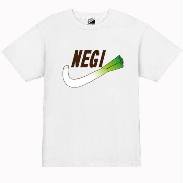 正規登録商標ライセンス品［NEGI/半袖XL～3XL］ ねぎTシャツ 面白い