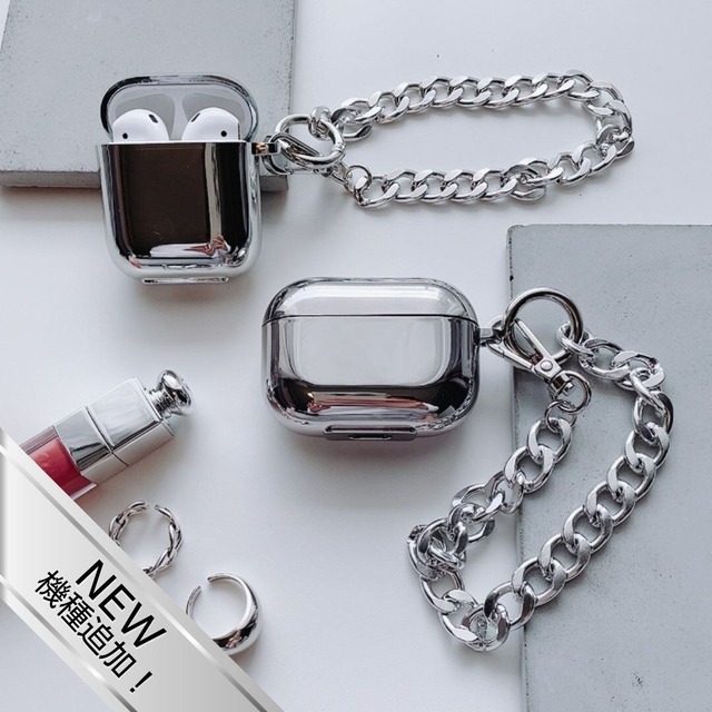 AirPods ミラーチェーンケース（Airpods用・AirPods Pro用）