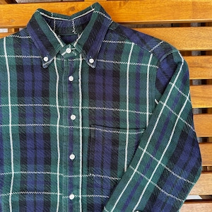 GITMAN BROS CHECK SHIRT BLACKWATCH 15