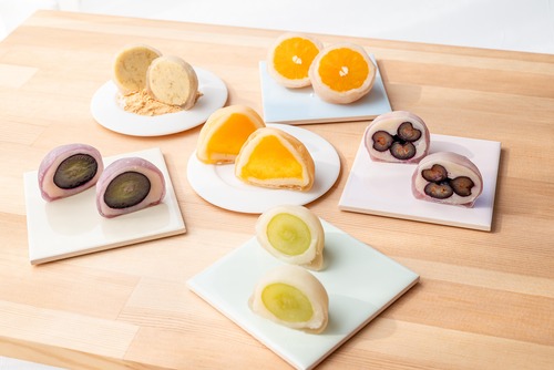 《冷凍商品》オリジナルフルーツわらび餅セット　6個入りの画像