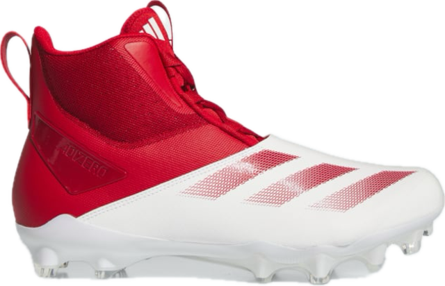 Adizero Chaos DSG SMU ラインマン用 2025モデル クラウドホワイト・チームパワーレッド アメフト スパイク