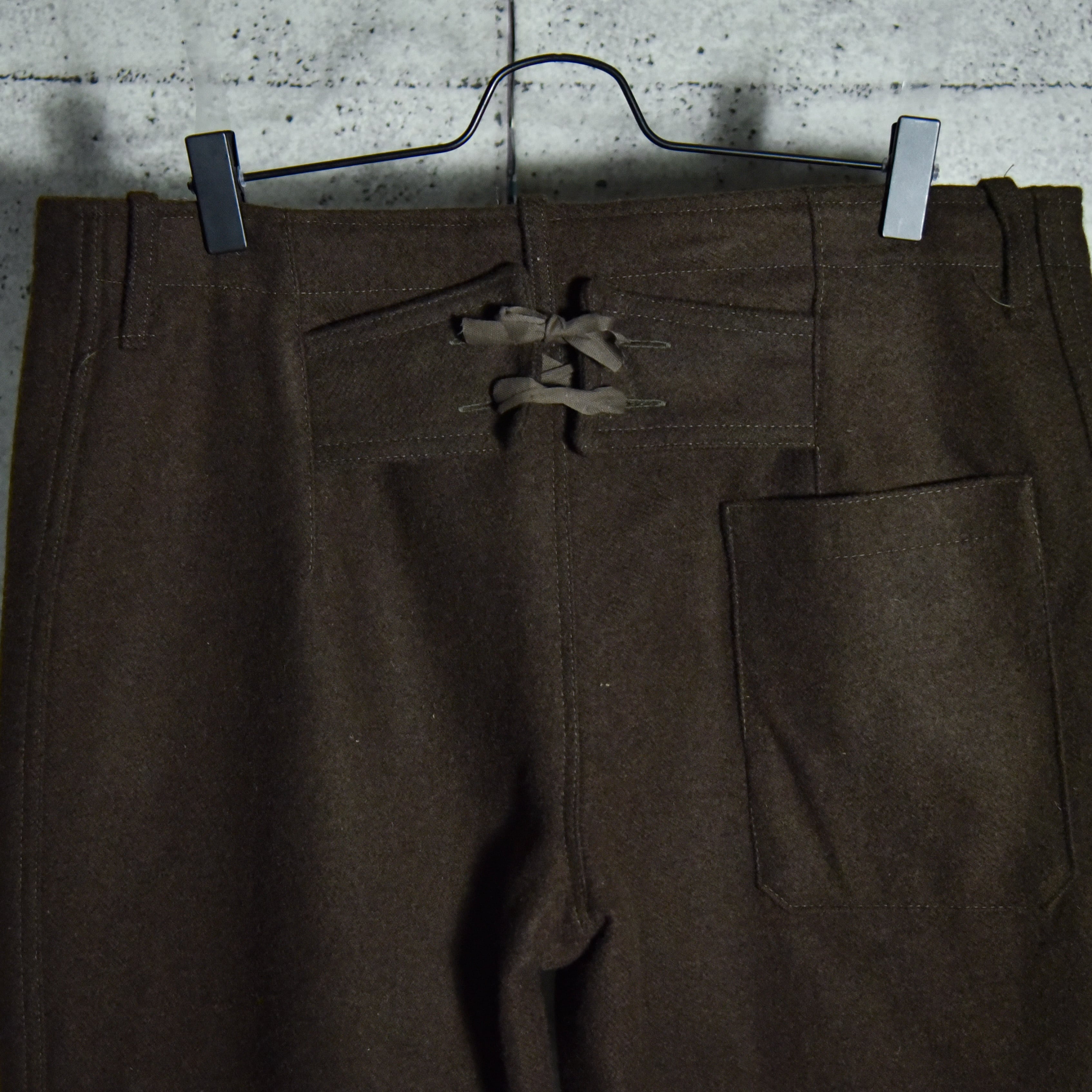 DEAD STOCK】Italian Army Wool Hospital pants イタリア軍