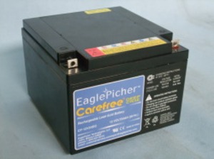 EAGLEPICHER製AGMディープサイクルバッテリー　CF12V24DC