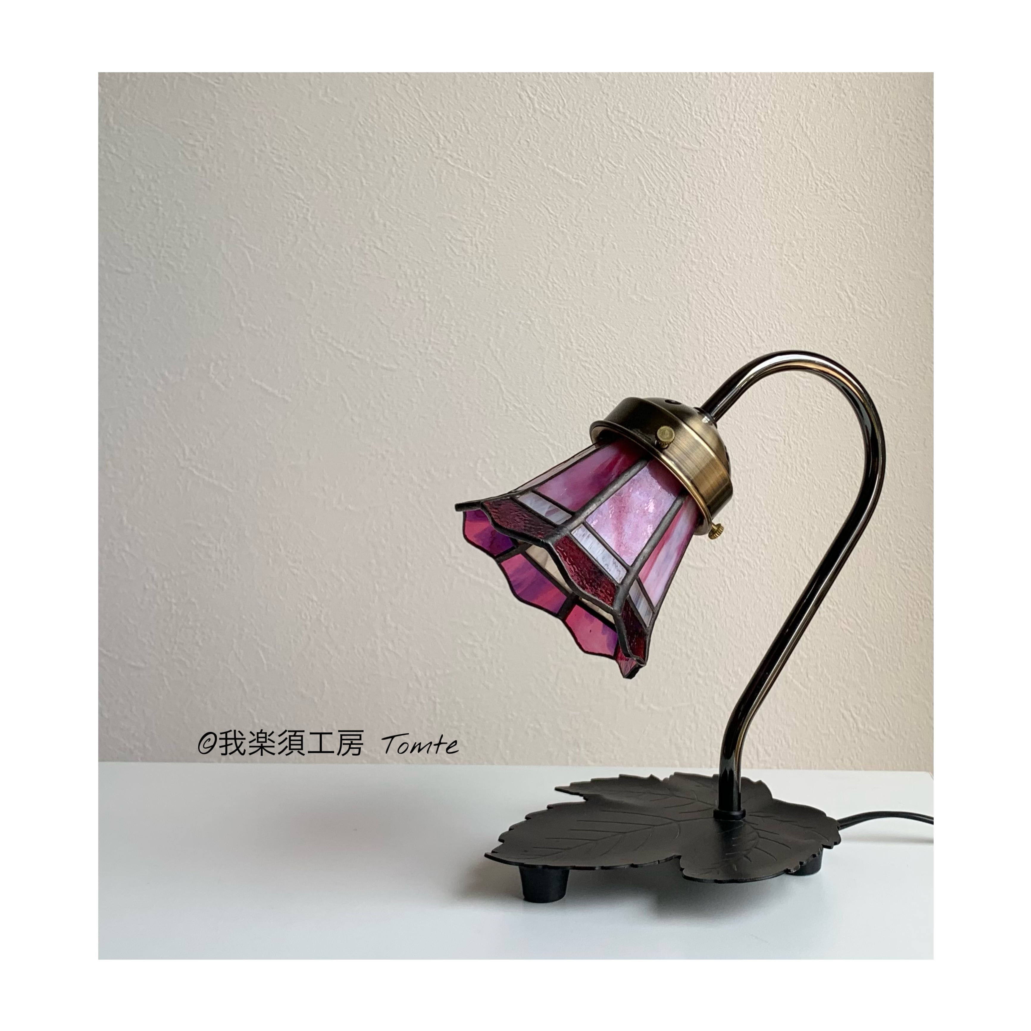 ミニグースランプ ステンドグラス ステンドグラスランプ ルームランプ