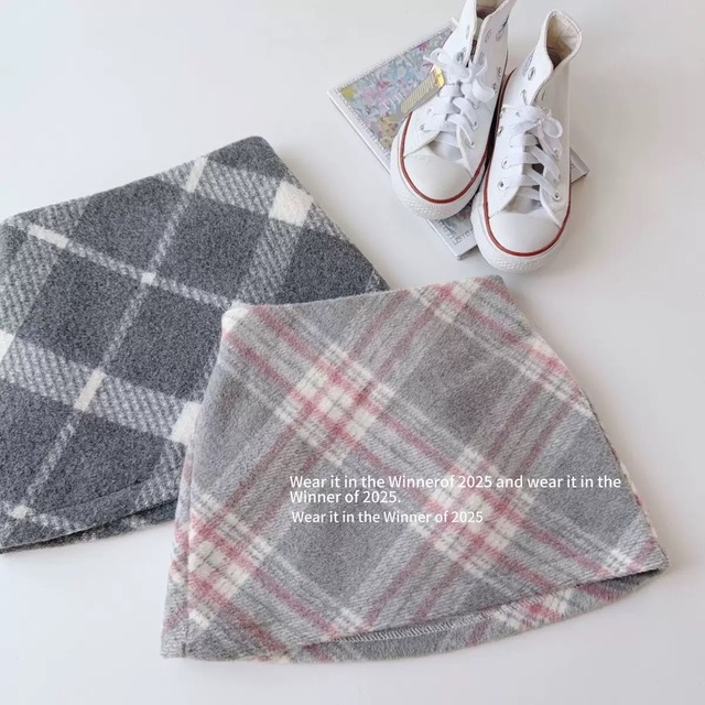 チェック柄あったかスカート（インナーパンツ付き）