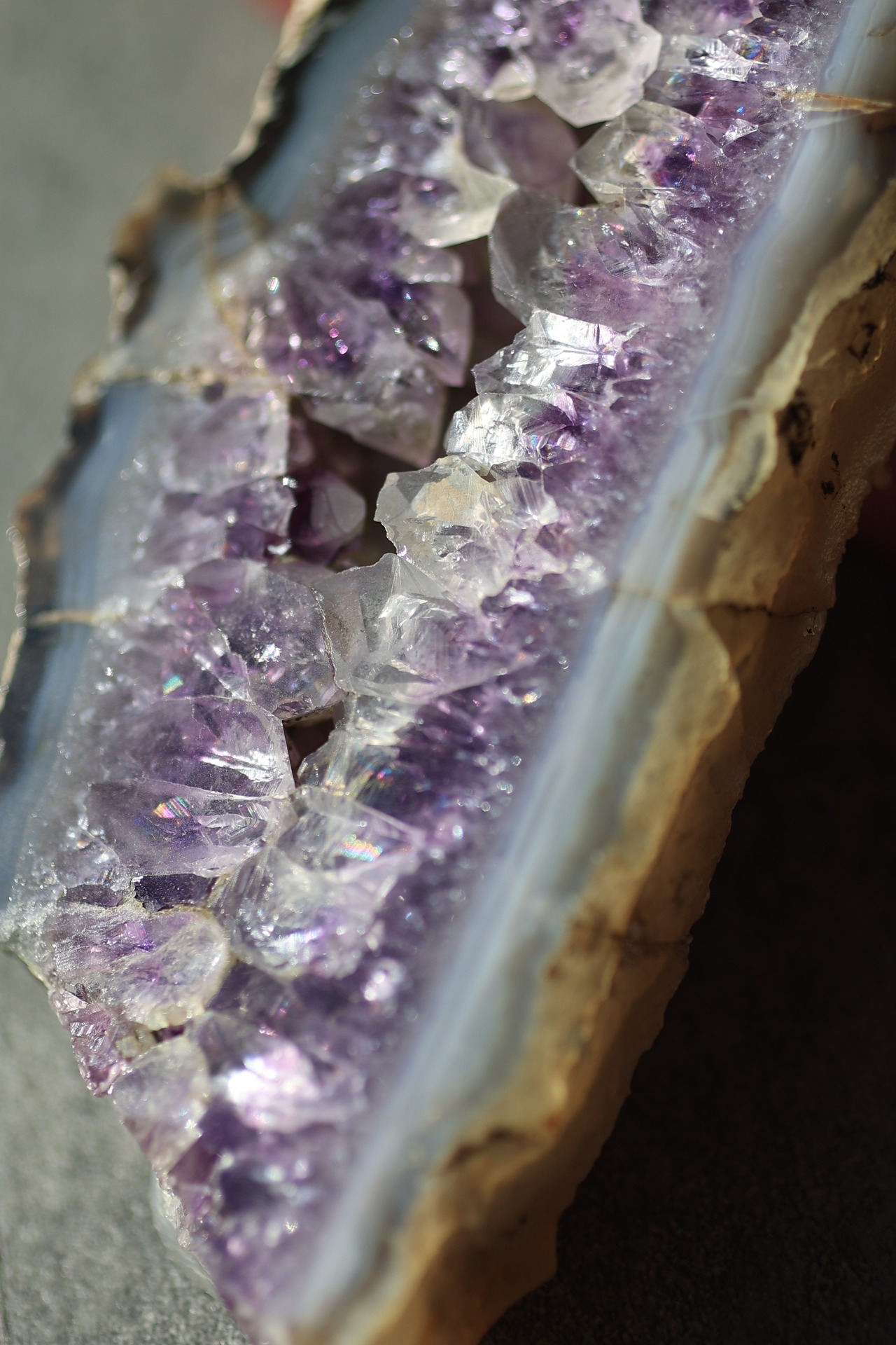 アメジスト スライスプレート ｜Amethyst Slice｜ 天然石・鉱物・パワーストーン | st00403