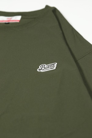 LOGO Reflector Tech Loose Fit Tee [OLIVE]