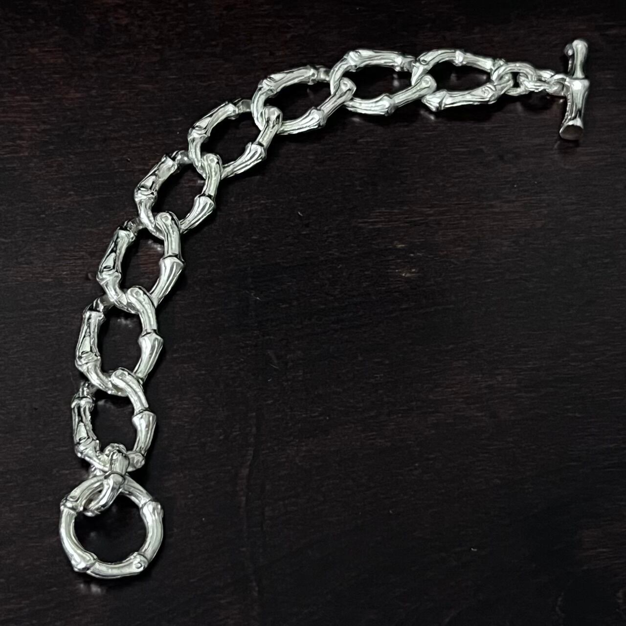 VINTAGE TIFFANY & CO. Bamboo Toggle Bracelet Sterling Silver