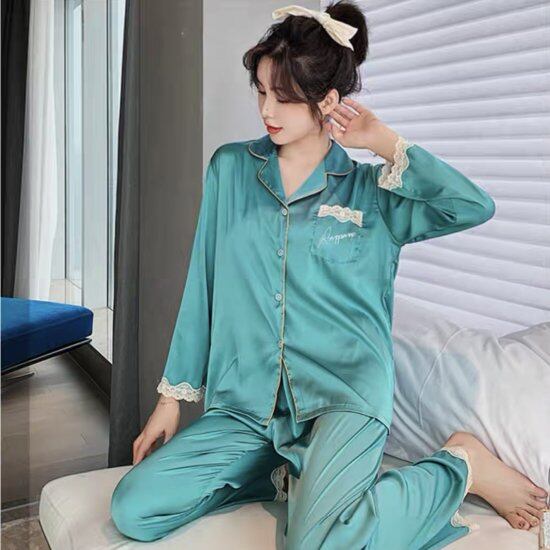 カップル パジャマ 麻 リネン 長袖 ロングパンツ セットアップ メンズ レディース リネンパジャマ 2点セット ペア 上下 ルームウェア Vネック 前開き 寝間着 夏 春 秋 寝巻き 部屋着 ナチュラル シンプル 無地 薄手 ペアパジャマ パジャマ 麻 リネン 長袖 ロングパンツ セットアップ メンズ