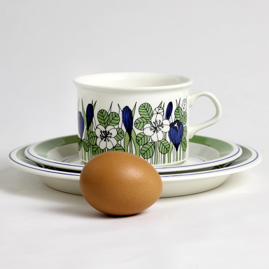 ARABIA アラビア Krokus クロッカス ティーカップ＆ソーサー、195mm