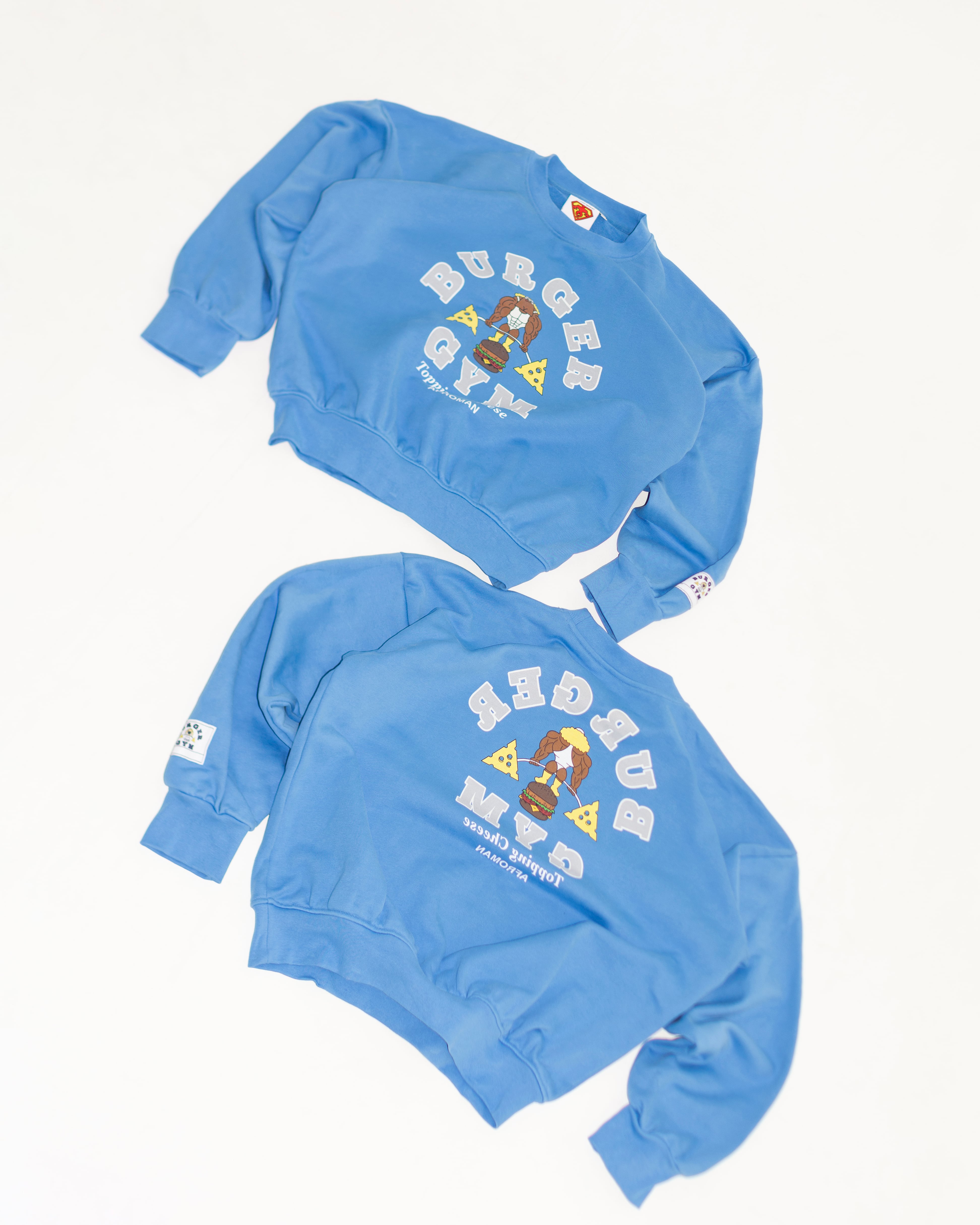 バーガージムトレーナー オールドブルー | JACKPOT MARKET