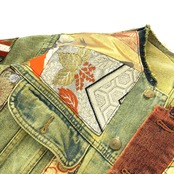 【kimonojk29】着物デニムジャケットSLEEVE KIMONO DENIM JACKET