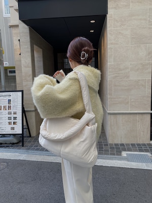 double puff shoulder arrange bag