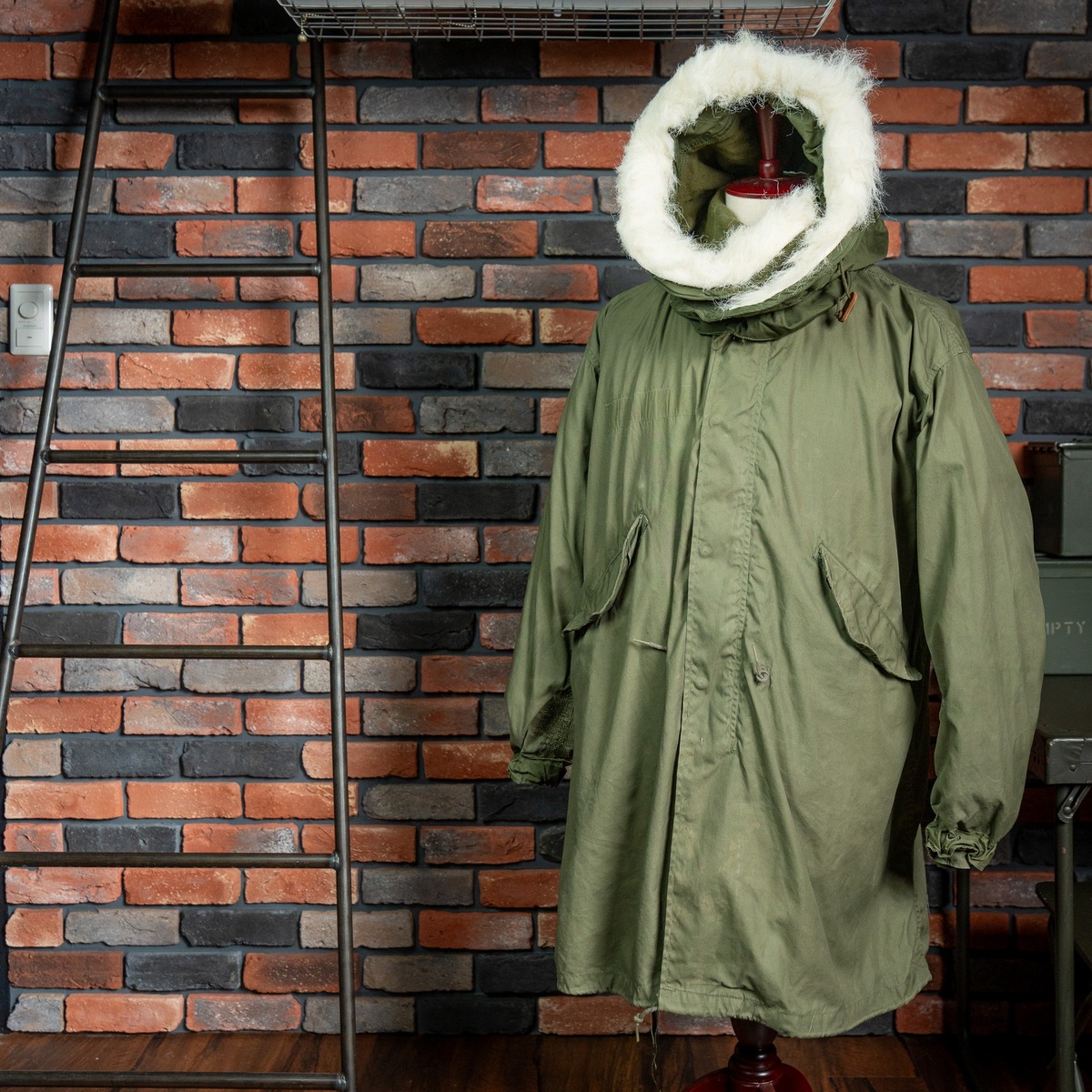 SMALL】 U.S.Army M-65 Field Parka Full Set アメリカ軍 M65 