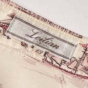 Leilian レリアン マリン柄 長袖シャツ ブラウス 13/アイボリー系 レディース