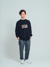 EURO PHOTO LONG SLEEVE T【TRUMPET】