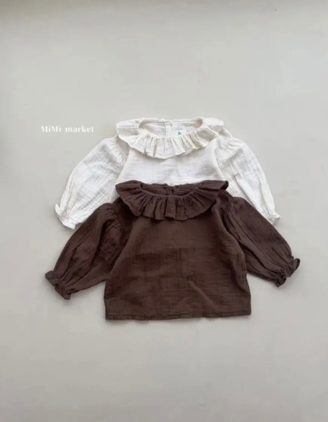 〈即納〉mimimarket nuga blouse