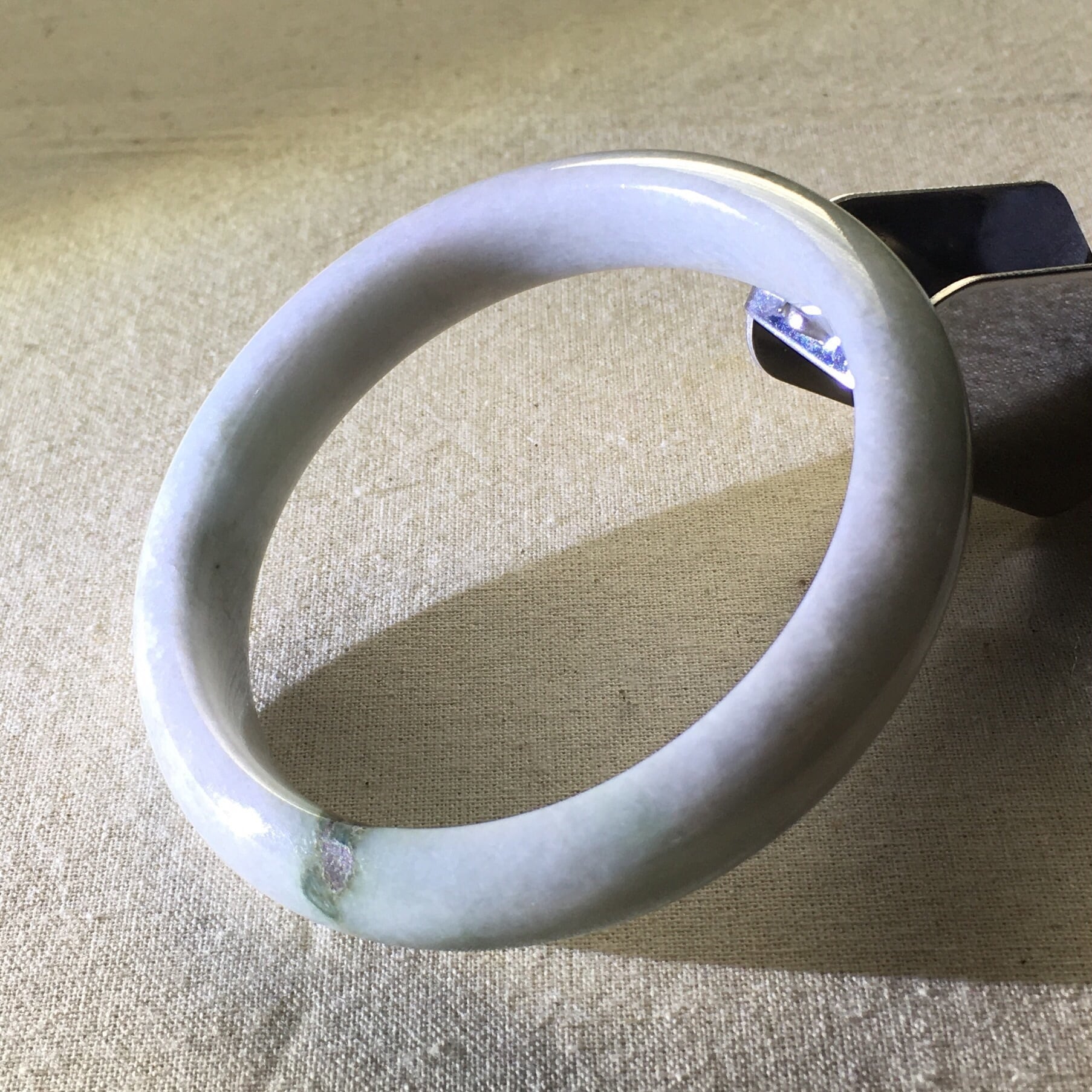 jade bangle 67 size 101 天然翡翠バングル ★ made in Myanmar 【 内径67.2 大きいサイズ 本物  ミャンマー産 ジェイド 天然石 バングル ブレスレット 腕輪 パワーストーン ジュエリー アクセサリー 】