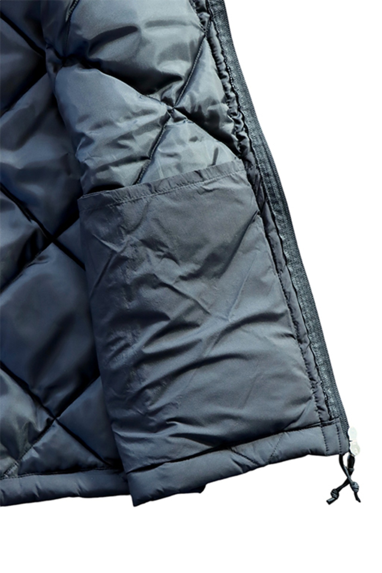 WAX(ワックス) "Puff Vest"(BLK)