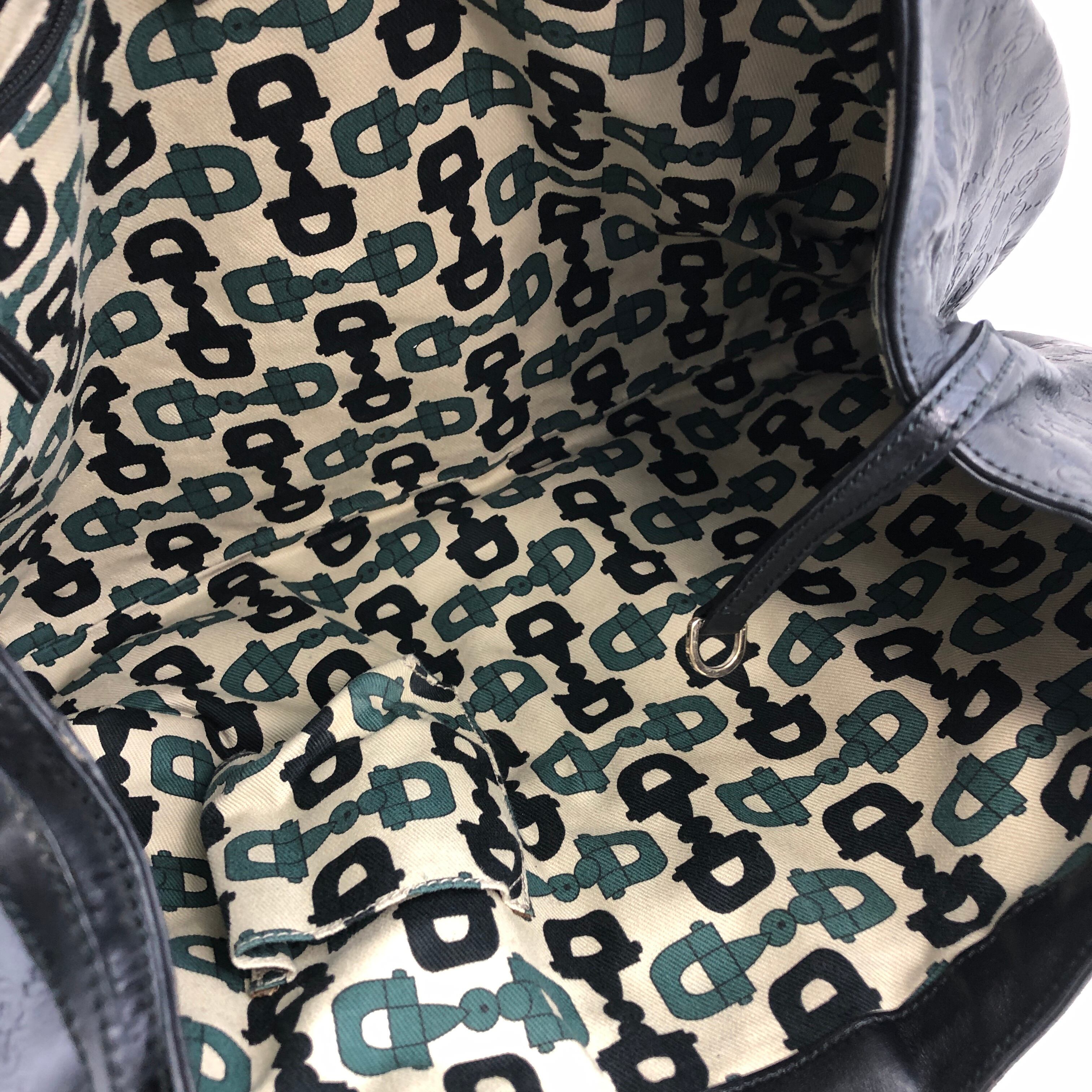 GG柄ショルダーバッグ GUCCI グッチ アビー GG柄 ショルダーバッグ ブラック レザー トート