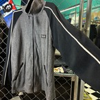 bitch skateboards フリースジャケット 黒グレー ビッチ