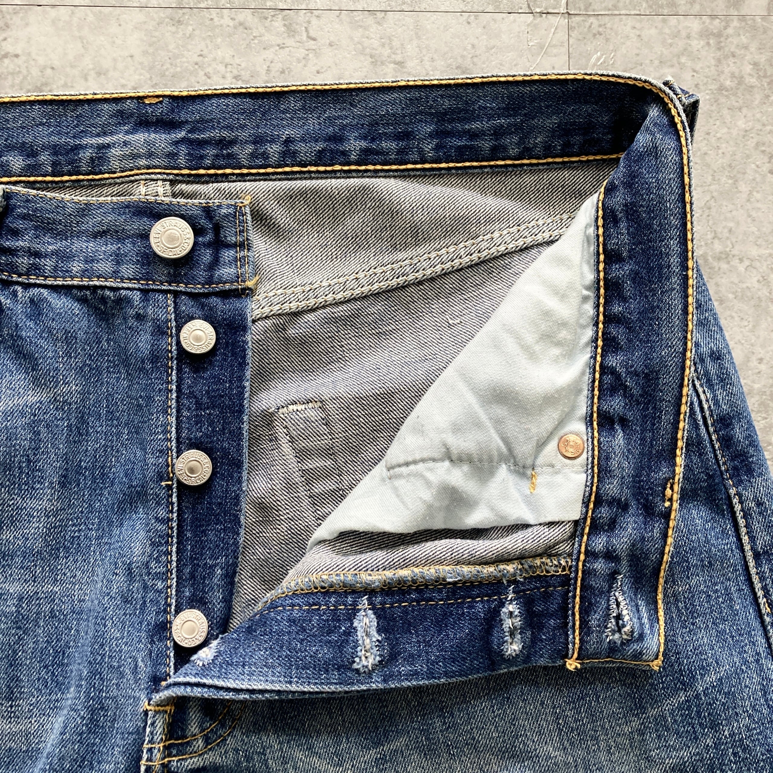 W33 L32】00s Euro Levis 501 ユーロリーバイス 03年製 ハンガリー製