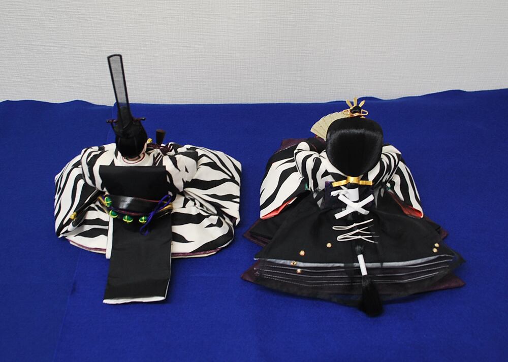 個性的なお雛様 【ゼブラ】 | 鴻巣の老舗人形店 森田人形製作