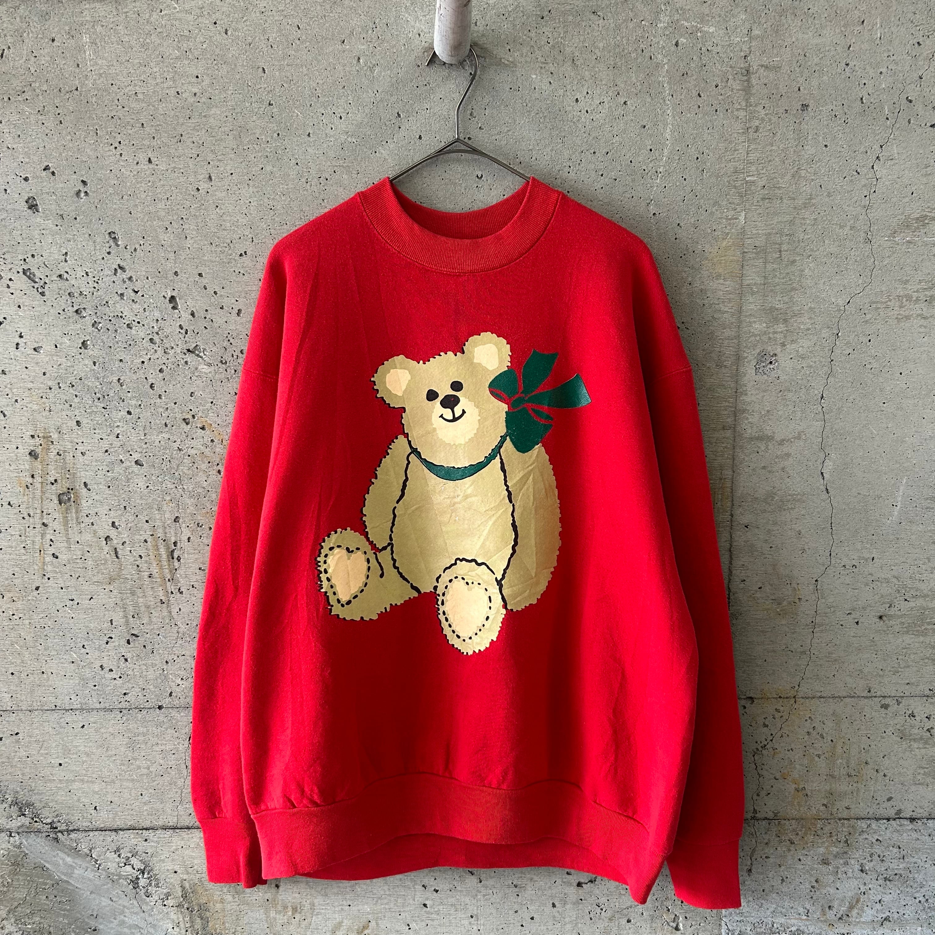 Bear print sweatshirt