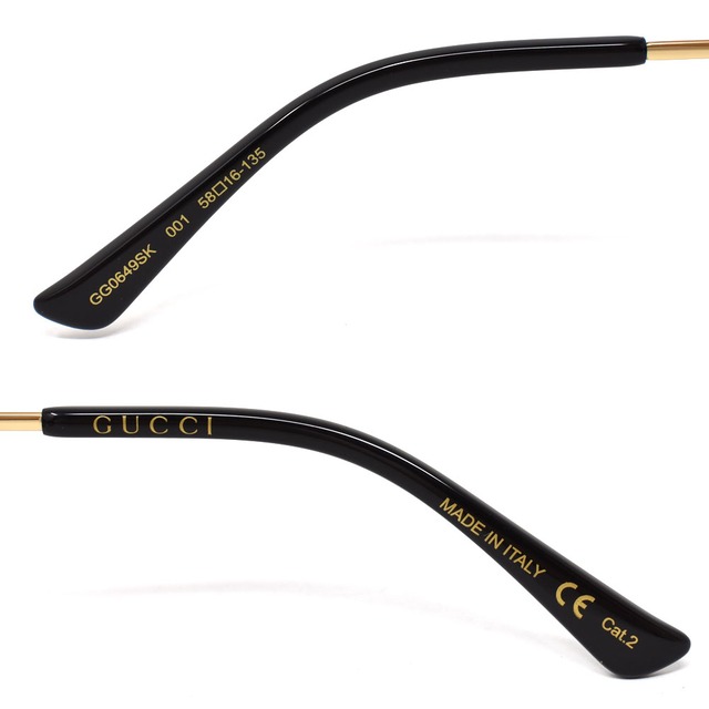 GUCCI グッチ GG0649SK-001 サングラス アジアンフィット メンズ レディース ユニセックス