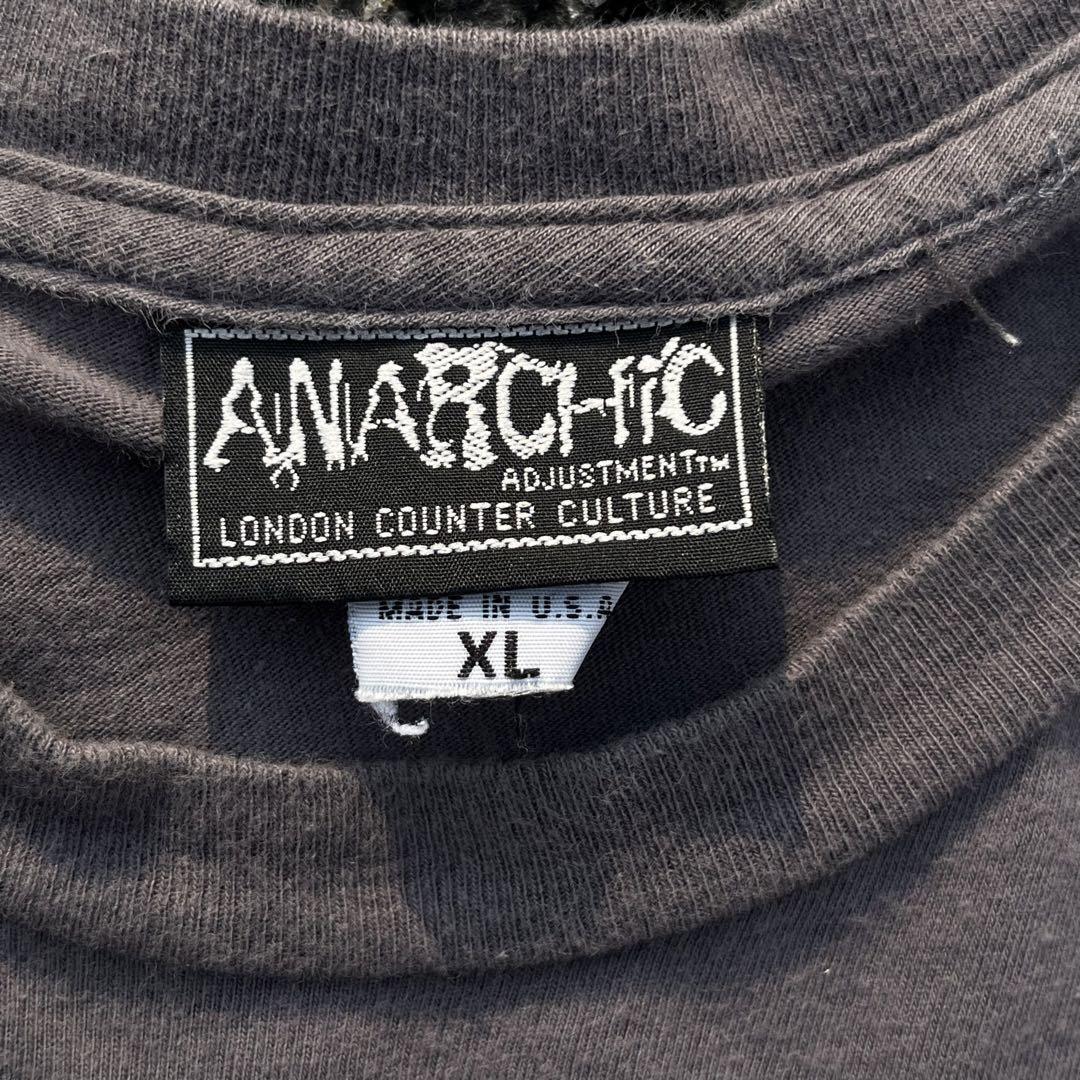 【Special】90s USA製 ANARCHIC ADJUSTMENT アナーキックアジャストメント　Tシャツ | Rico clothing  powered by BASE