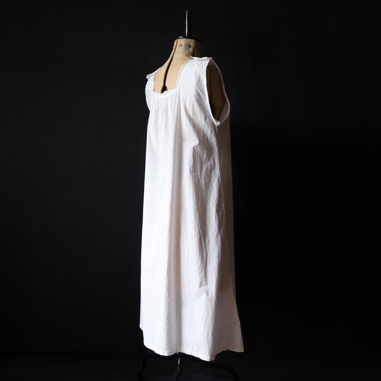 france antique linen dress / nighty アンティークリネンワンピース