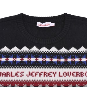 【CHARLES JEFFREY LOVERBOY】FINE FAIRISLE JUMPER(MULTI)