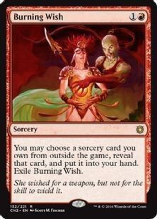 MTG《燃え立つ願い/Burning Wish(CN2)》日本語