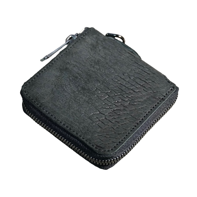 GP16 round zip short wallet_Horse butt1