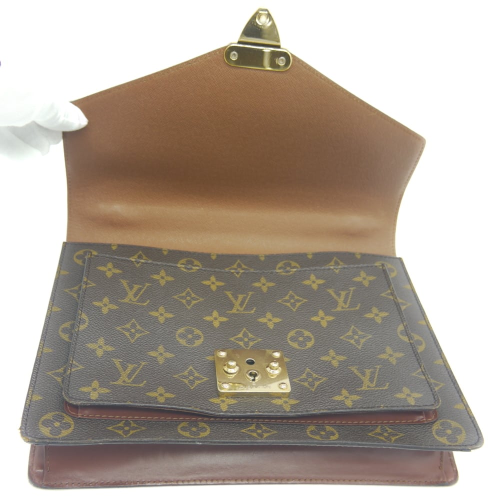 LOUIS VUITTON ルイ ヴィトン モンソー モノグラム ハンドバッグ 2WAY