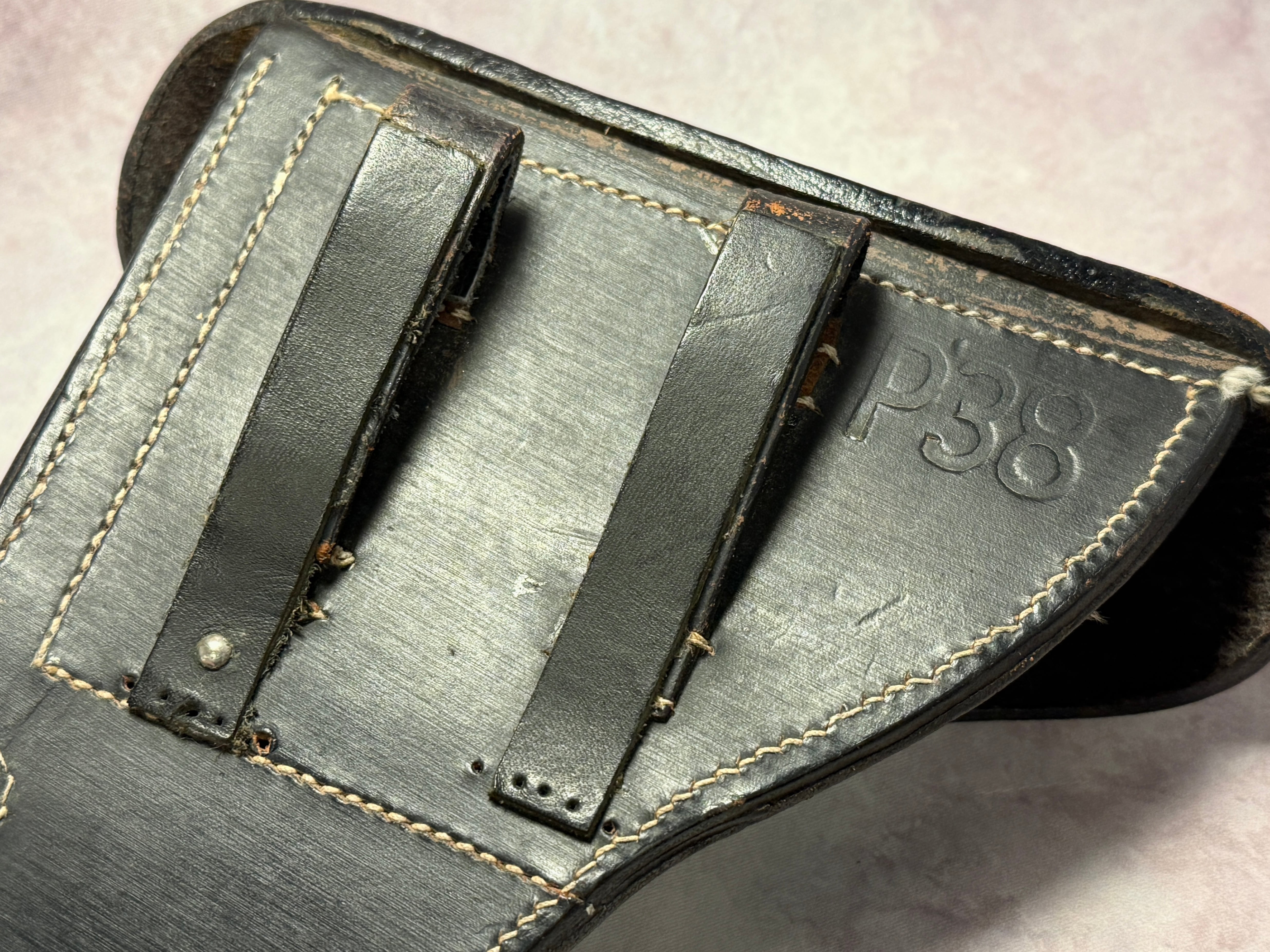 USED)WWII ドイツ軍 ワルサーP38 ハードシェルホルスター | アイヘン