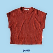 【取寄/韓国直送】PEPPER  26/SM プリーツTシャツ