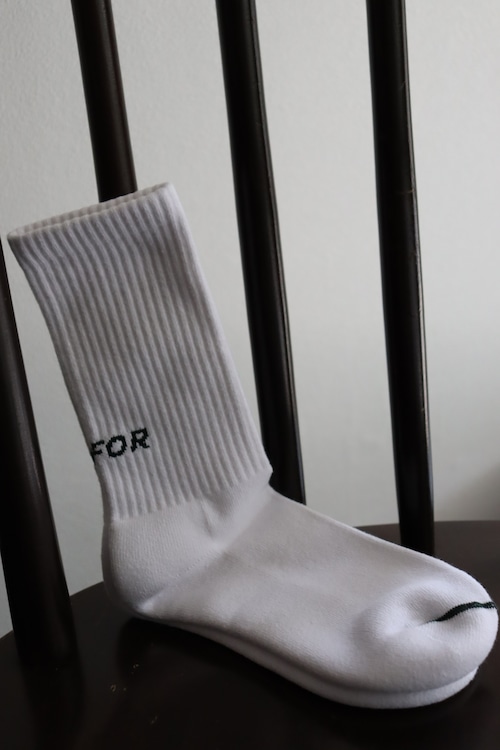 FITFOR " logo socks ( white )"