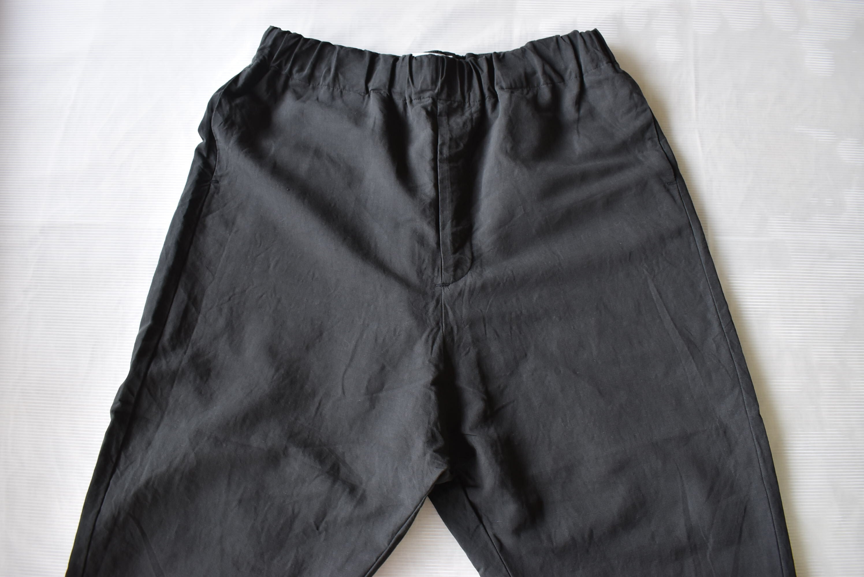 aulico LINEN PANTS NAVY | rasikufuku