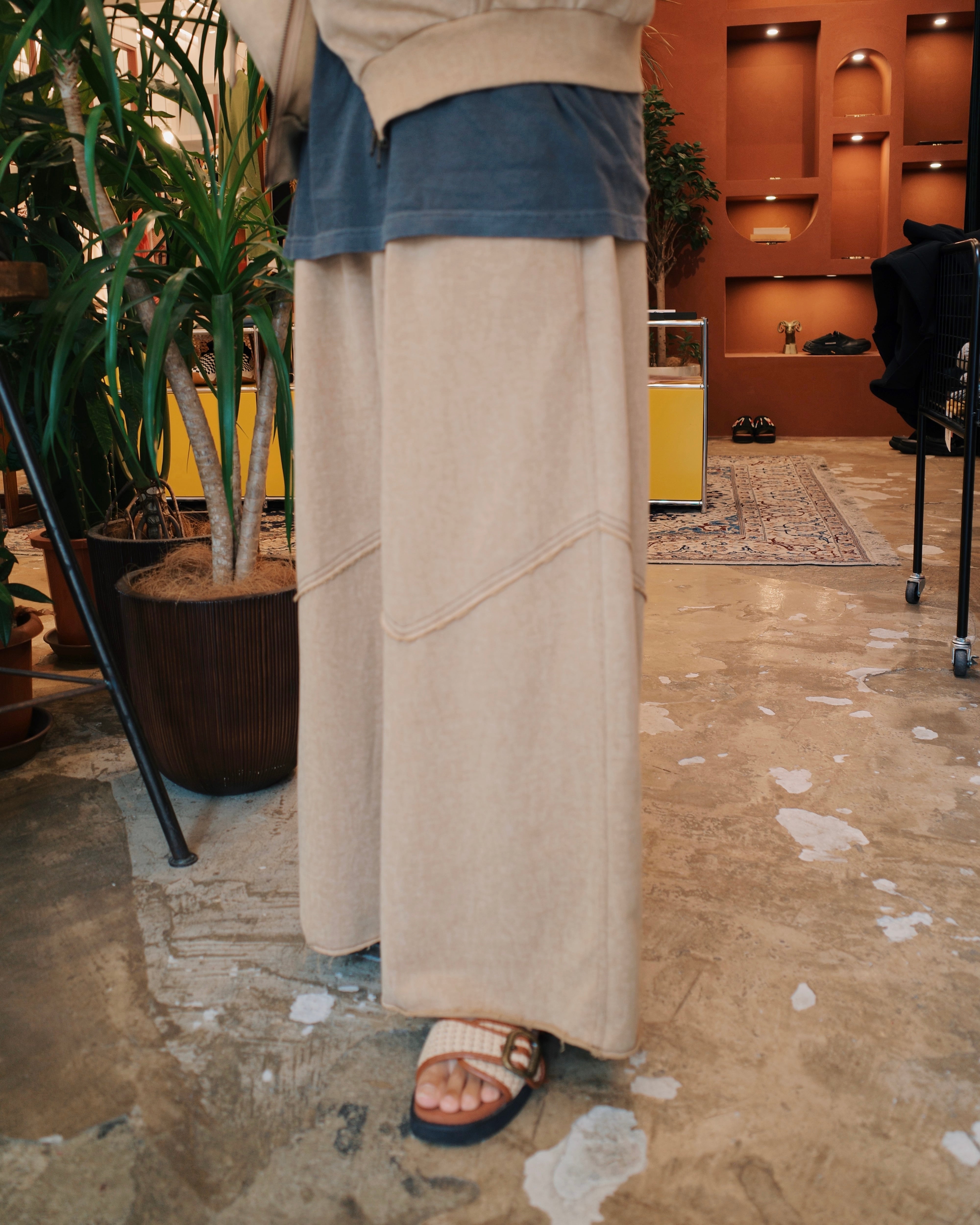 ジャーニースウェットバギーパンツ｜ウォーター | AMBERGLEAM