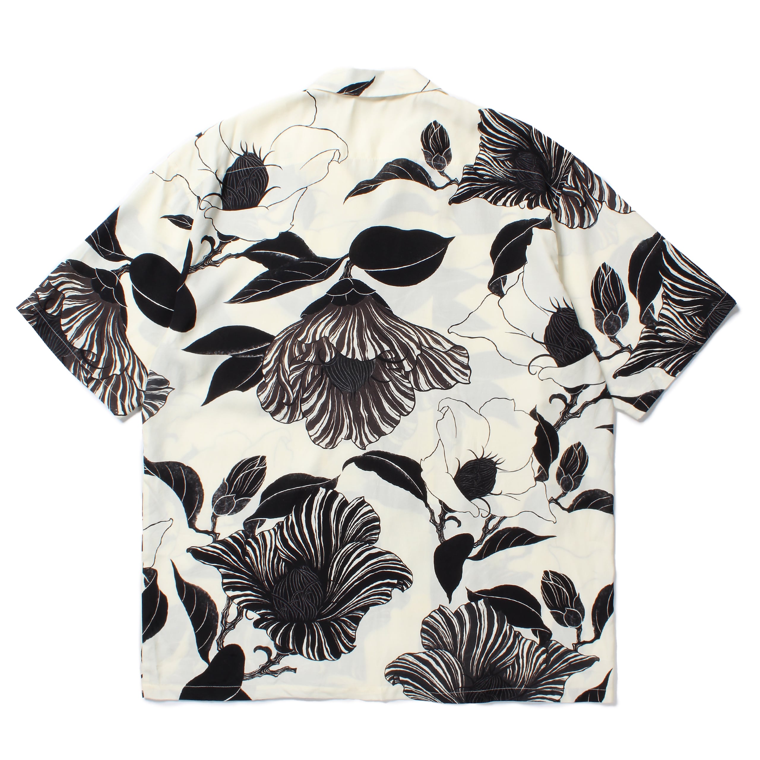 GAKKIN × BUDSPOOL 渦軍鶏 HAWAIIAN SHIRT